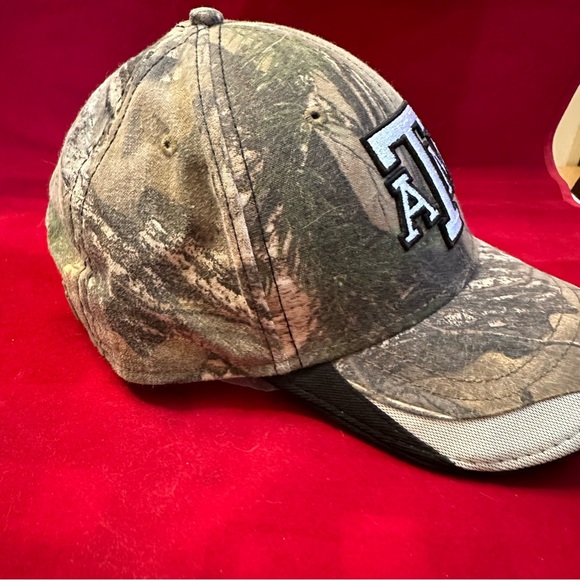 Camo Texas A&M strap back hat baseball cap NWT - Picture 6 of 12